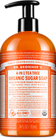 Organic Sugar Soaps - Tea Tree